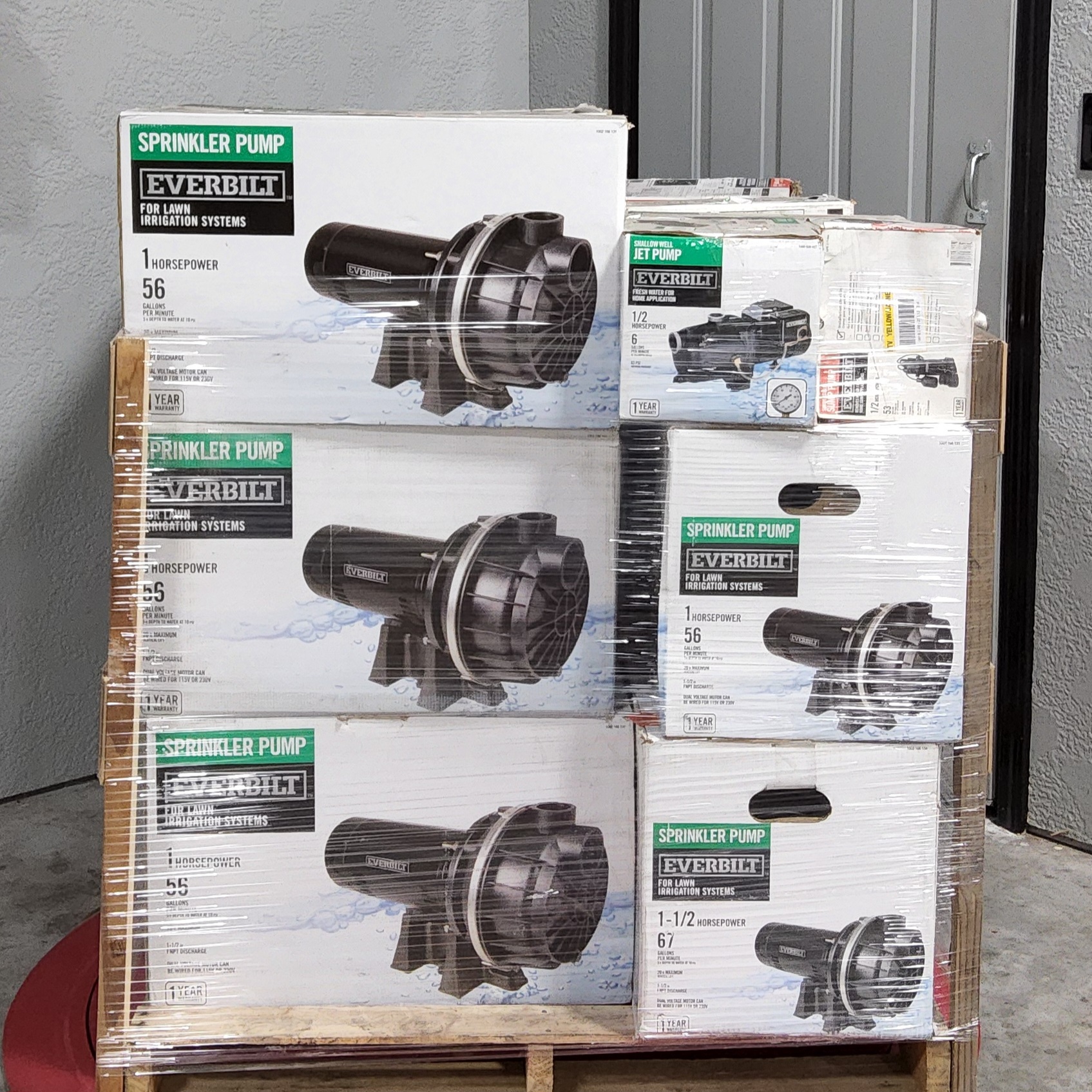 20240531_140848.jpg PUMPS PALLET – LOT ID: 020624 – AS-IS Untested Customer Returns - Image 1