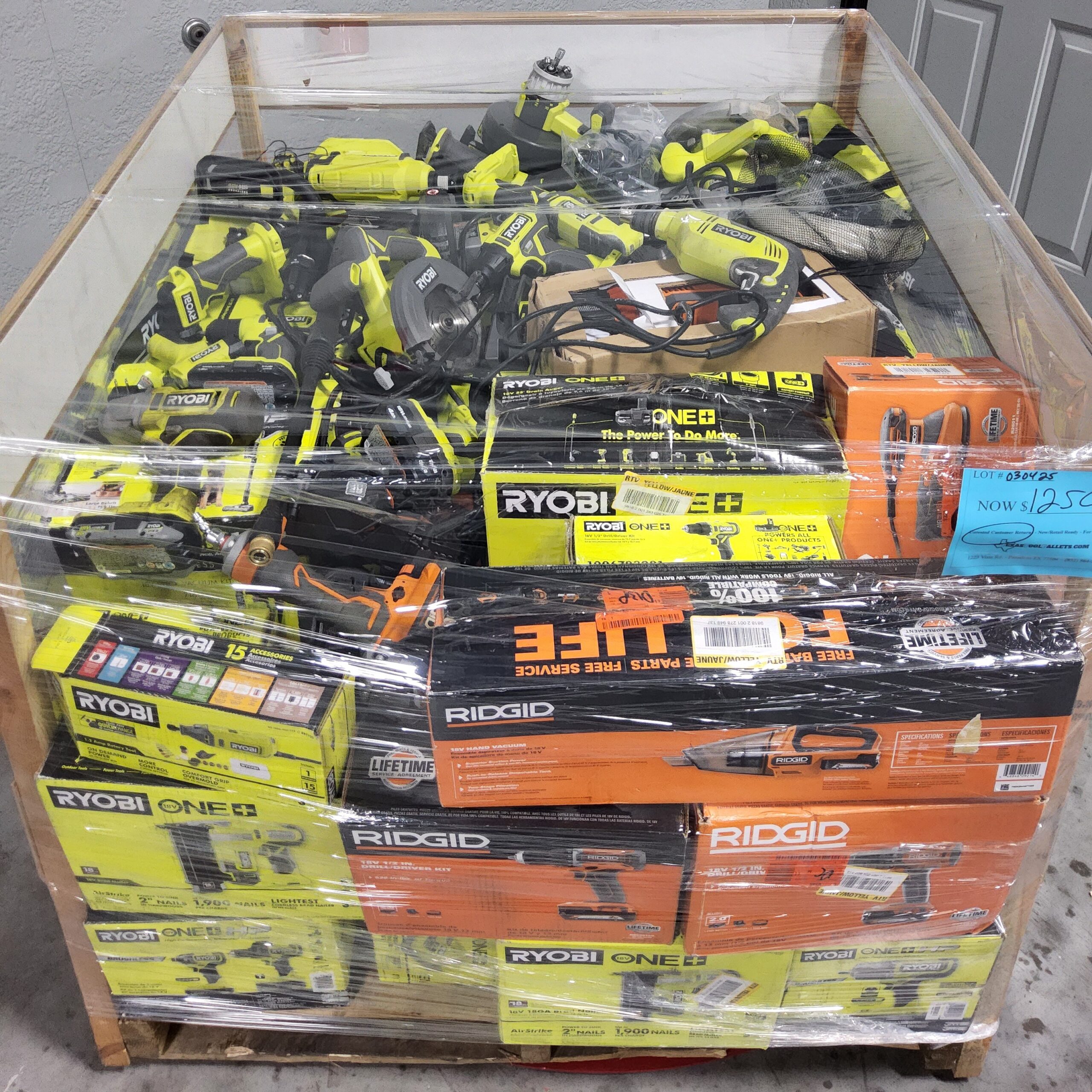 20250409_141010-scaled-1.jpg MIXED TOOL PALLET – LOT ID 030425 – AS-IS Untested Customer Returns - Image 1