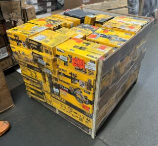 DeWalt tool pallet liquidation
