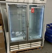 Koolmore 54 in. Two Glass Door Reach-In Freezer